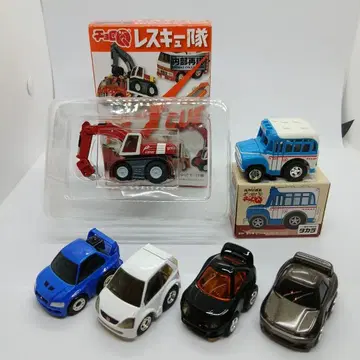 [ 쵸로Q 등 6대 세트 ] 타카라 takara 구레시영 버스 보닛 버스