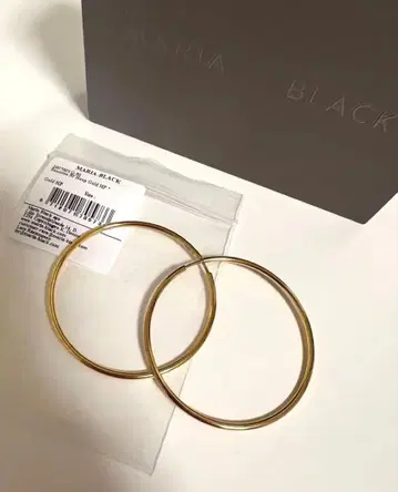 마리아 블랙 SENORITA 50 HOOP gold