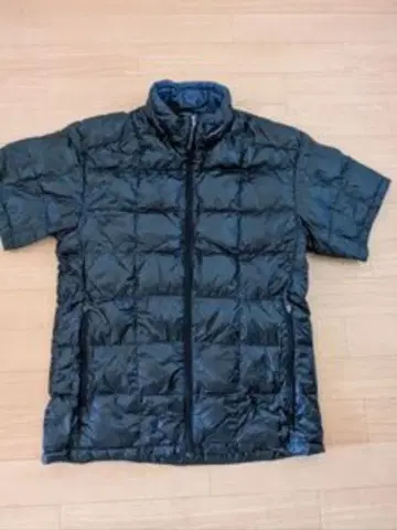 몽벨 반팔 다운 자켓 이너다운 블랙