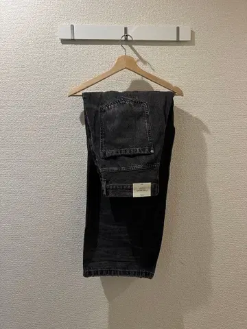 H&M 슈퍼 배기 데님 32/30