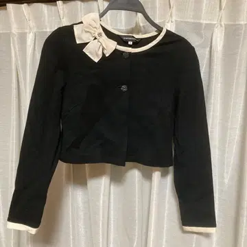 POTECHINO 리본 포함 숏 가디건 사이즈 2