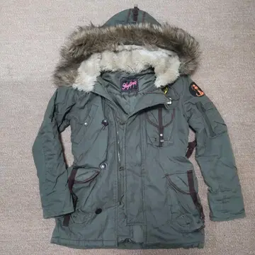 Hysteric 퍼 밀리터리 자켓