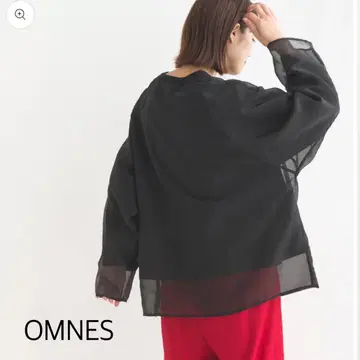 옴네스 오간자 레이어드 종이상자 니트