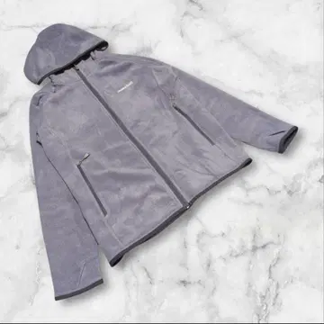 [몽벨] (L) 웜업 후드티 크리마플러스 100 썸홀 있음