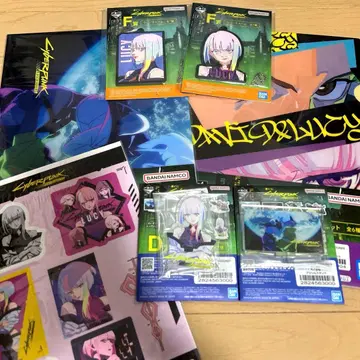 제일복권 사이버 펑크 엣지 러너즈 루시 7종 세트