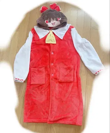 하쿠레이 레이무 변신 담요 동방Project 입는 담요 유유 레이무