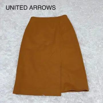 [유나이티드 애로우즈 TOKYO] 타이트 스커트 슬릿 포함 S 울