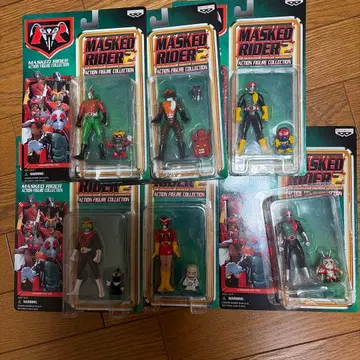 MASKED RIDER 2 액션 피규어 전 6종 마스크 라이더