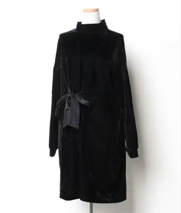 merry jenny 벨로아 원피스 블랙 리본 포함 F 사이즈