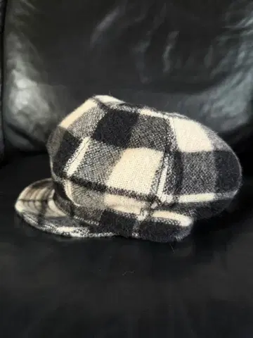 NEW YORK HAT CO. 체크 무늬 헌팅 캡 뉴욕햇 M