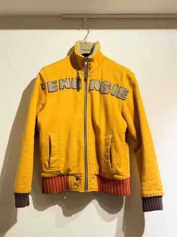 ENERGIE/에너지 옐로우 컬러 집업 자켓 ITALY 브랜드