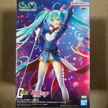 반다이 하츠네 미쿠 GUNDAM 콜라보 피규어 미개봉