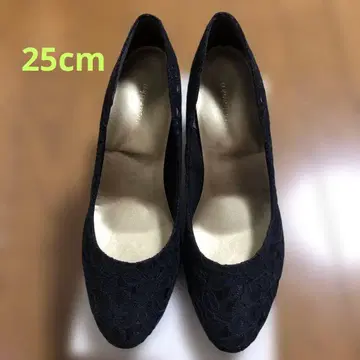 미사용 velikoko 블랙 레이스 하이힐