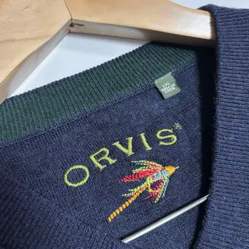 ORVIS 오비스 플라이 낚시 다크 네이비 네이비 니트 스웨터