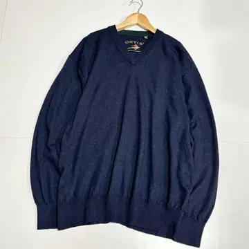 ORVIS 오비스 플라이 낚시 다크 네이비 니트 스웨터 XXL