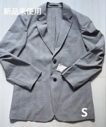 [미사용 새상품] 유니클로 감동 자켓 글렌체크 S사이즈