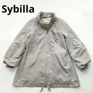 시빌라 후드 이너 포함 A라인 블루종 점퍼 M