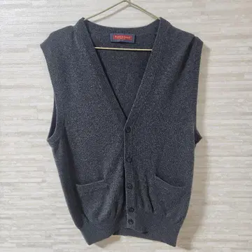 [ M ] Austin Reed 캐시미어 혼방 니트 베스트 그레이