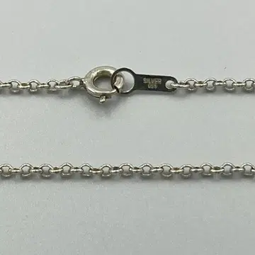실버 925 롤 체인 50cm 2mm
