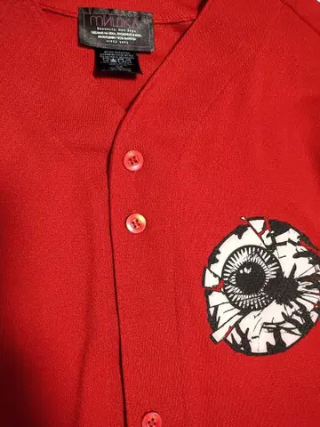 [ 새상품급 ] MISHKA baseball jersey red