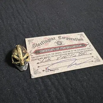 Starlingear 스컬 반지