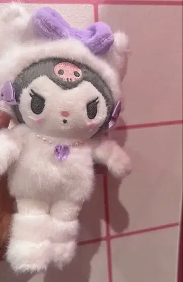 하라주쿠 산리오 한정판 마스코트 홀더 네코하라주쿠 쿠로미