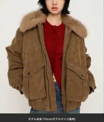 SLY 워시드 퍼 블루종