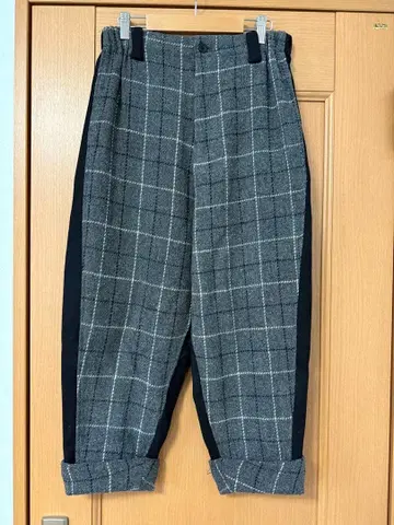 [ m-mefu ] 체크 팬츠