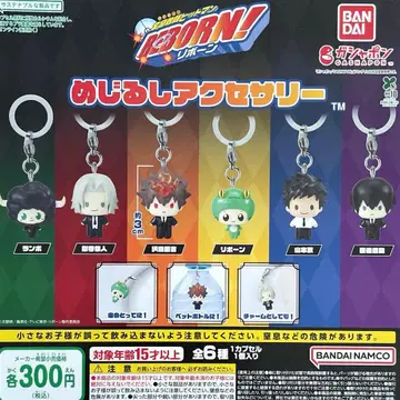 가정교사 히트맨 리본 메지루시 액세서리 전 6종 컴플리트