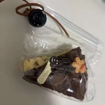 해외 스퀴즈 초콜릿 케이크 쪼물쪼물