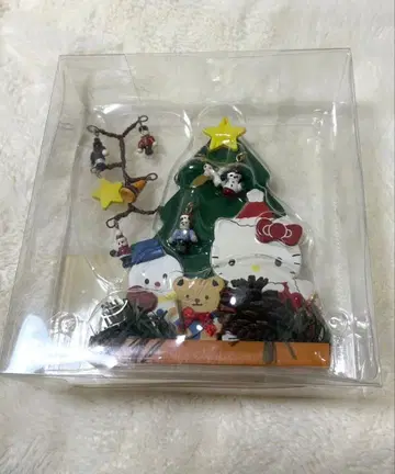 헬로키티 크리스마스 트리 장식품 KT 우드 트리