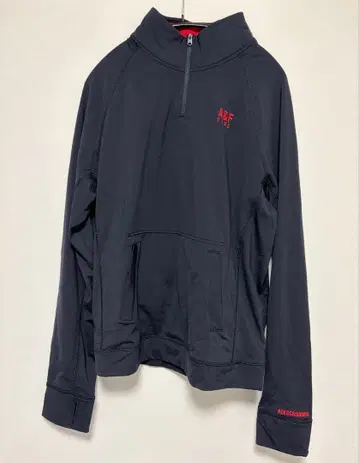 ABERCROMBIE 하프 지퍼 네이비 M