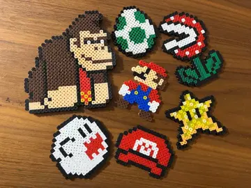 펄러비즈 세트 돈키콩 마리오