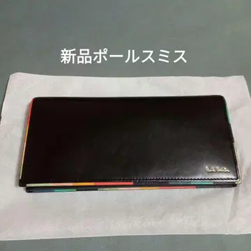 폴스미스 Paul Smith 멀티 컬러 멀티 스트라이프 블랙