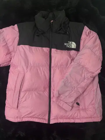 THE NORTH FACE 다운 자켓 핑크/블랙