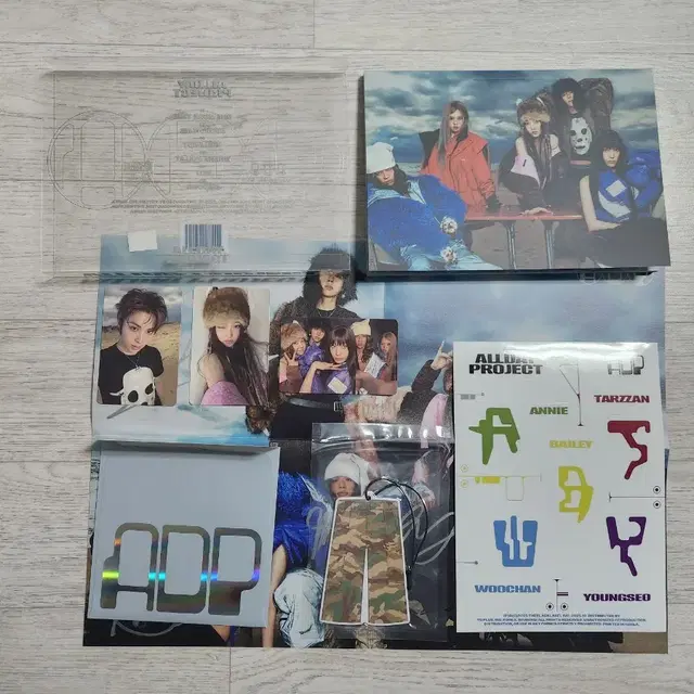 올데이 프로젝트 ALLDAY PROJECT 싸인앨범