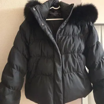 RUIRUE BOUTIQUE 블랙 다운 자켓