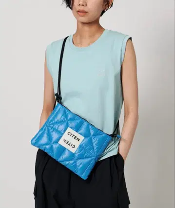 CITEN 패디드 사코슈 WEB 한정판 코발트 블루