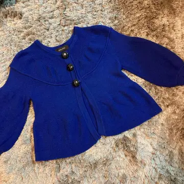 저스길리티 블루 가디건 사이즈 2