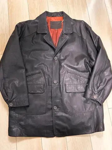 새상품급 가죽 자켓 천연 가죽 코트