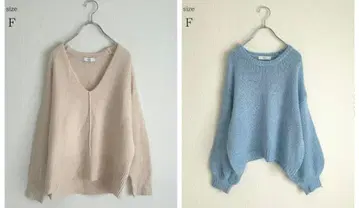 새상품급 디스코트 Discoat 니트 2점 세트