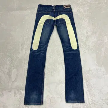 새상품급 EVISU 슬림핏 데님