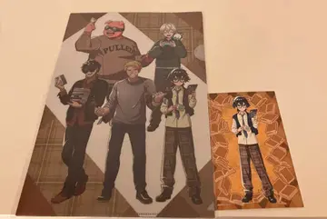 도즈루사 북오프 클리어 파일 엽서