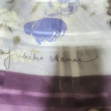 하나이 유키코 ( YUKIKO HANAI ) 꽃무늬 스카프