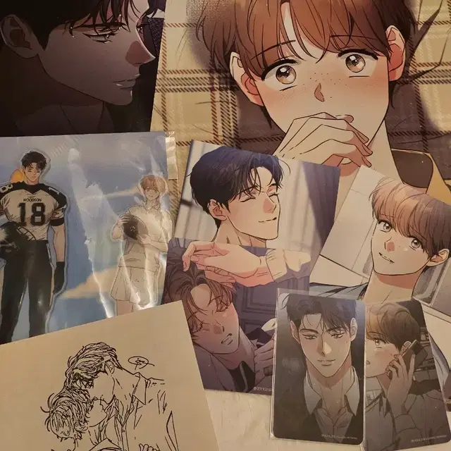 미필고 아크릴 스탠드