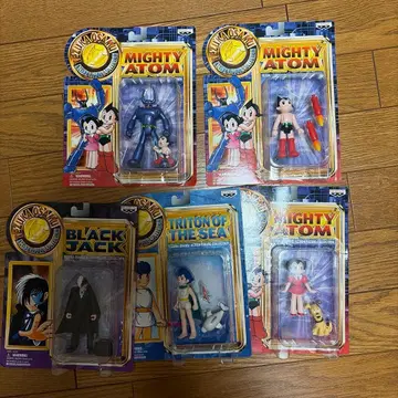 테즈카 오사무 액션 피규어 컬렉션 전 5종 아톰 트리톤 우란