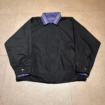 Unknown Ysk zip 자켓 블루종 리버서블 체크