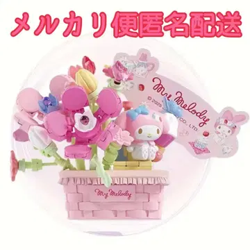 산리오 캐릭터즈 마이멜로디 피규어 블록 해외