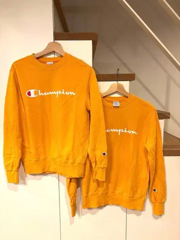 Champion 트레이닝복 오렌지 S