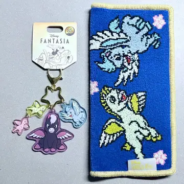 디즈니 미키 판타지아 85주년 키링 타월 복조리